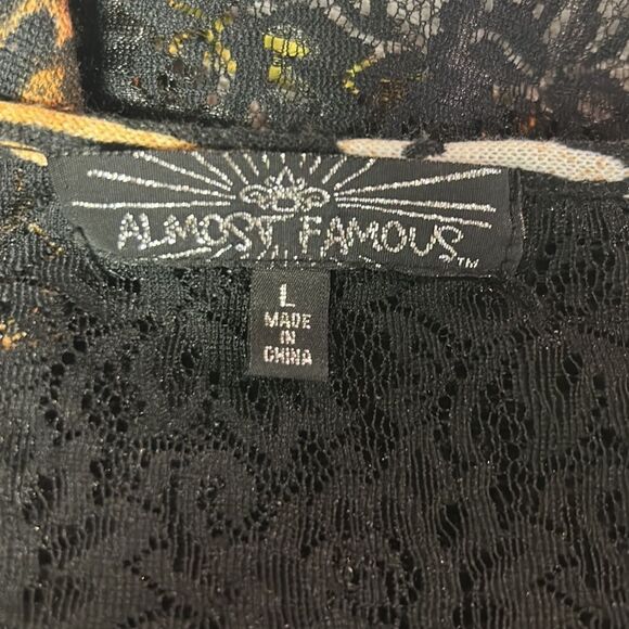 Long sleeve tunic, leopard print size large - Picture 7 of 9